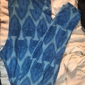 Lularoe Wolf leggings